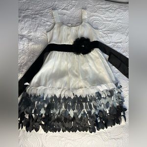 Rare Editions white dress size kids 8